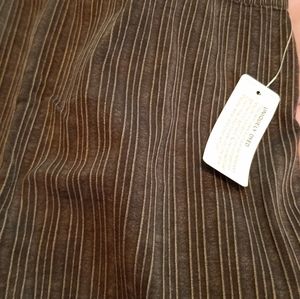 Black ribbed Jr leggings